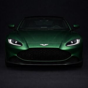 Green Aston Martin
